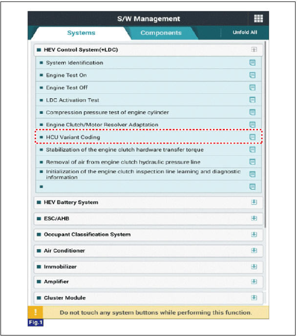 HCU Variant Coding