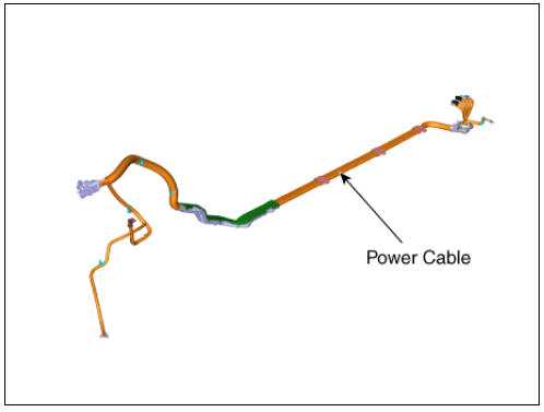 Power Cable (HPCUâ†”HSG, Electric /C Compressor)