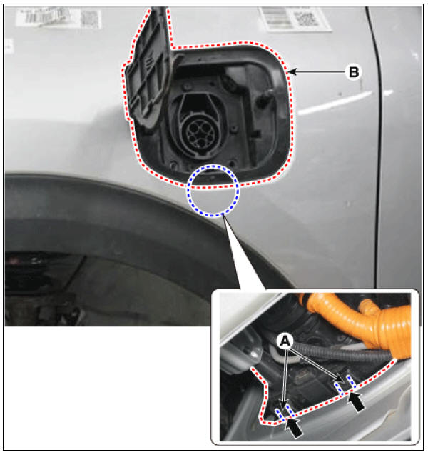 Normal charging port