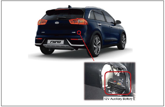 12V auxiliary battery