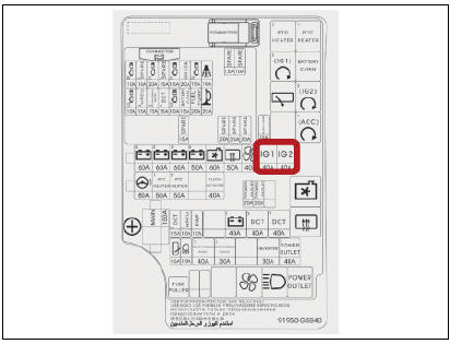 (5) Remove the safety plug and disable the high voltage battery