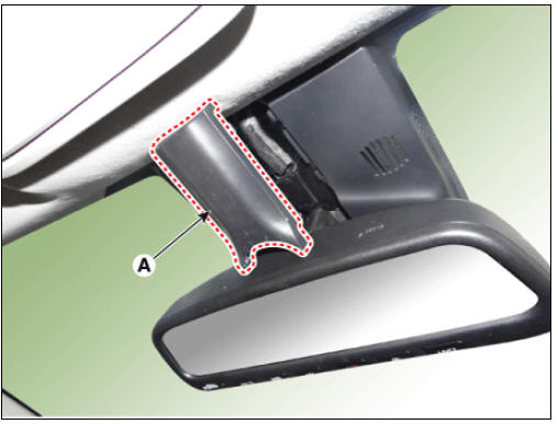 Front view camera unit - Removal