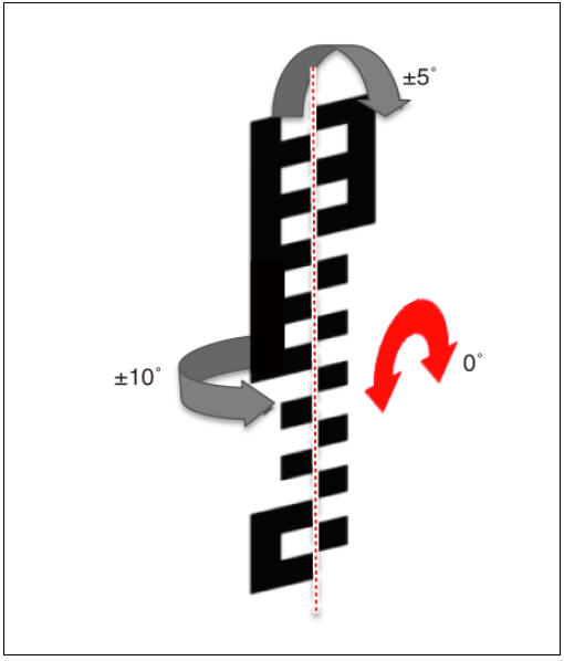 Mounting area must not have cross hatch patterns or textual