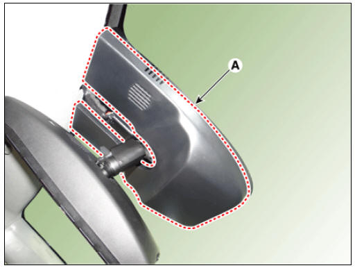 Front view camera unit - Removal