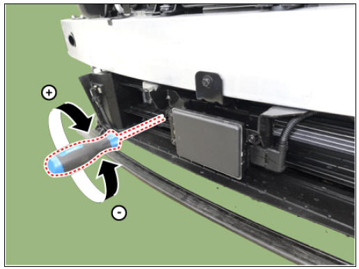 Front Radar Unit Repair Procedures