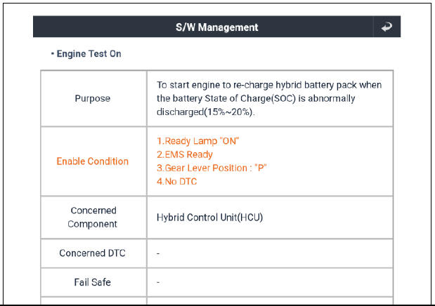 Compression Pressure Inspection