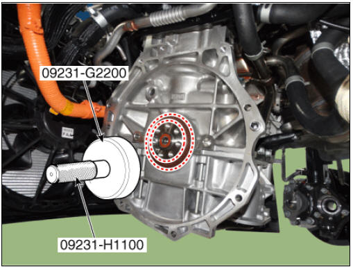 Rear Oil Seal Repair procedures