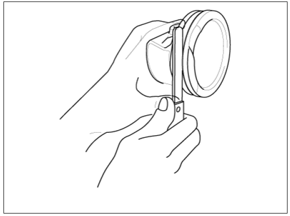 If the clearance is greater than maximum, replace the piston.