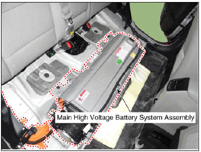 Sub High Voltage Battery System Assembly