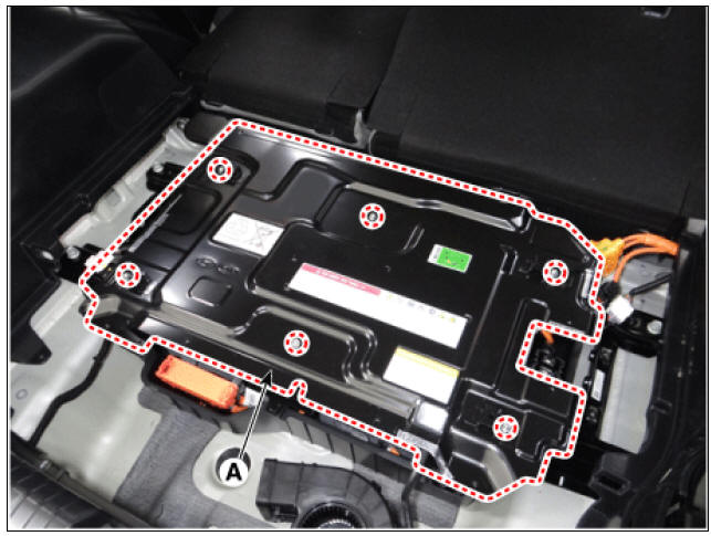 Sub High Voltage Battery - Removal