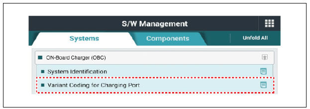 ariant Coding for Charging port