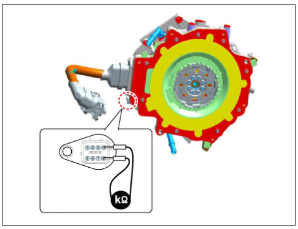 Hybrid Drive Motor Assembly Repair procedures