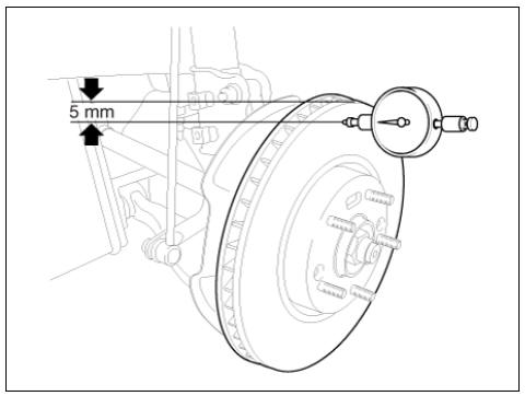 Brake disc runout