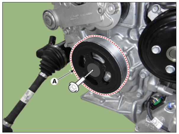 Crankshaft Damper Pulley Repair procedures