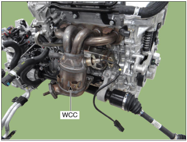 Catalytic converter (WCC)