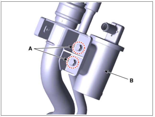 Fuel Tank Air Filter Repair procedures