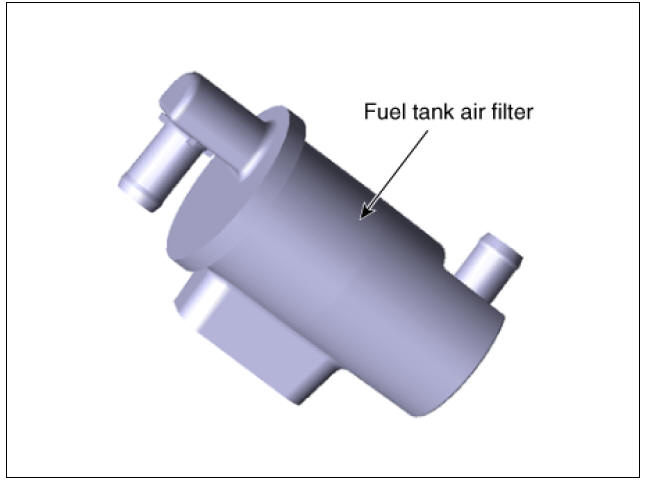 Fuel Tank Air Filter Repair procedures