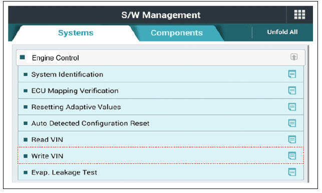 Vehicle S/W Management