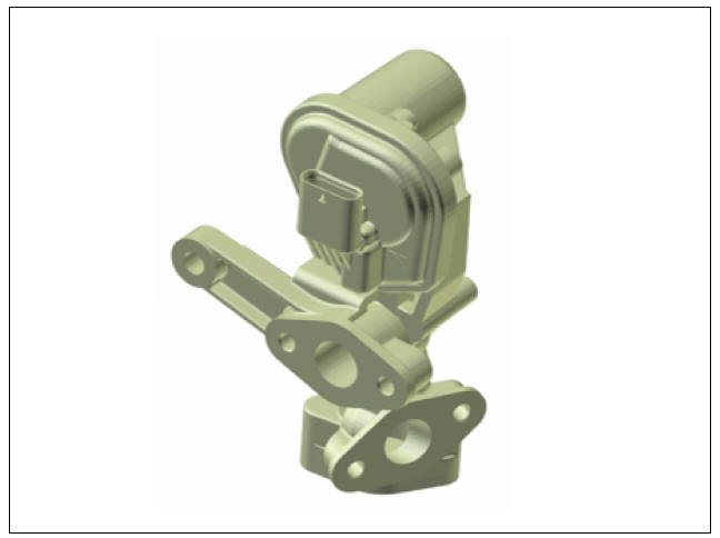 Electric EGR Control Valve Description and operation