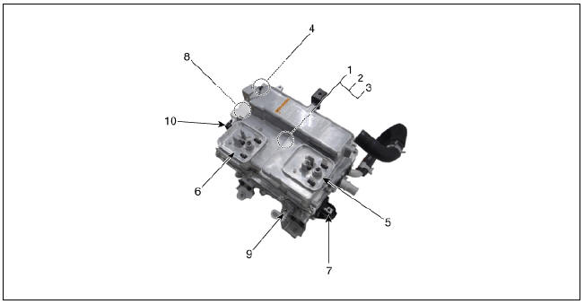 Hybrid Power Control Unit (HPCU) Components and components location