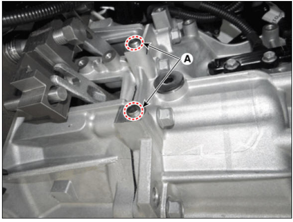 When installing, check the color of the motor connectors (A,