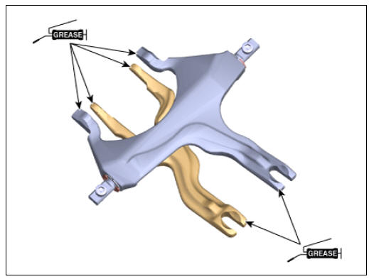  Clutch Engagement Fork and Engagement Bearing Repair procedures