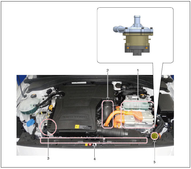 Hybrid drive motor