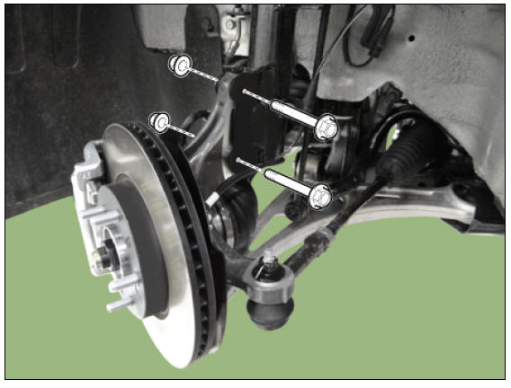 Front Hub / Knuckle / Repair Procedures