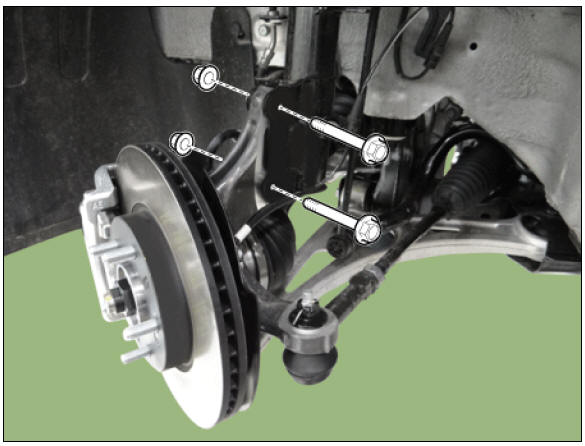 Front Strut Assembly Repair procedures