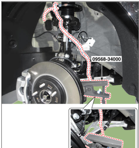 Front Stabilizer Bar Repair procedures