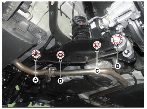 Rear Cross Member Repair procedures