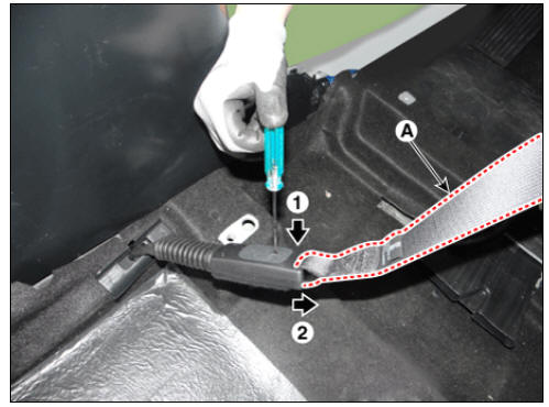 Pretensioner (BPT) / Repair Procedures