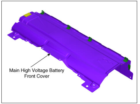 Sub High Voltage Battery upper Cover