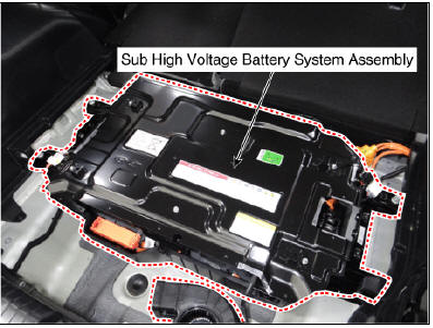 Main High Voltage Battery Pack Assembly