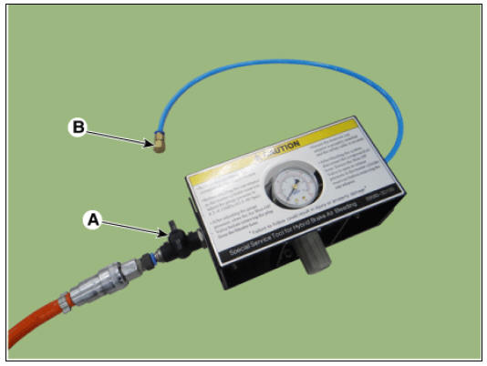 Air Bleeding Tool Installation Procedure