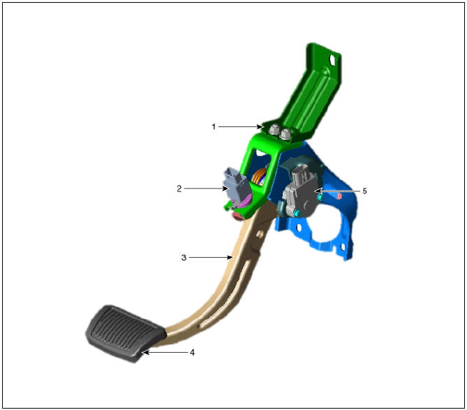 Stop Lamp Switch Components and components location