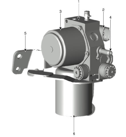 Pressure Source Unit Components and components location