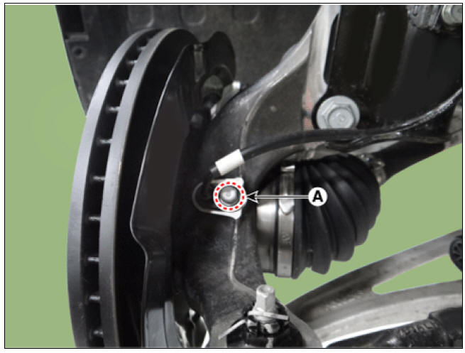 Front Wheel Speed Sensor Repair procedures