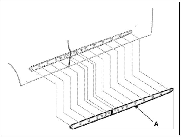Waist Line Molding Repair procedures