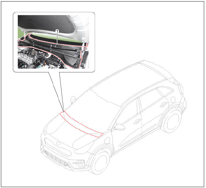 Cowl Top Cover / Components And Components Location