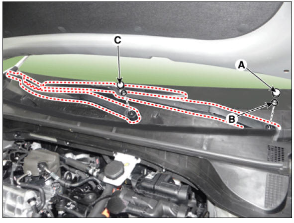 Cowl Top Cover / Repair Procedures