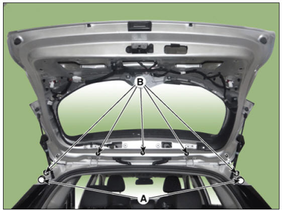 Rear Spoiler Repair procedures