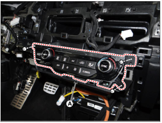 Crash pad main lower panel