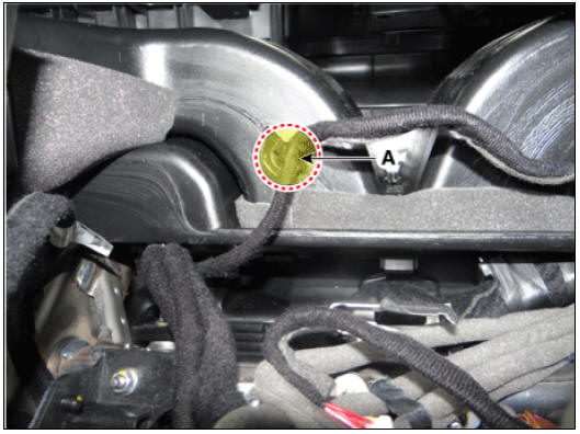 Crash pad main lower panel