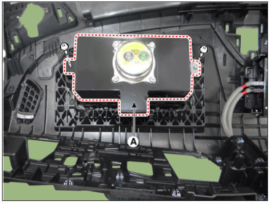 Crash pad main lower panel