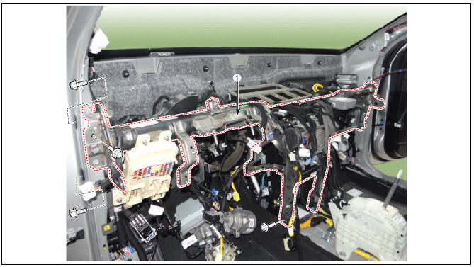 Cowl Cross Bar Assembly