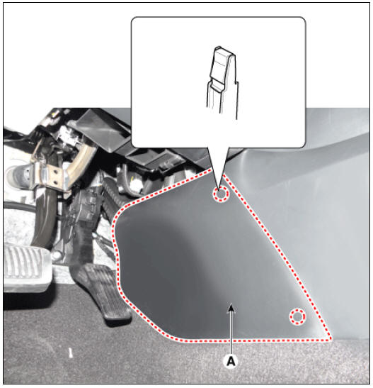 Floor Console Assembly Repair procedures