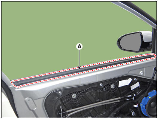 Front Door Belt Inside Weatherstrip