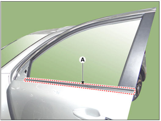 Front Door Belt Outside Weatherstrip