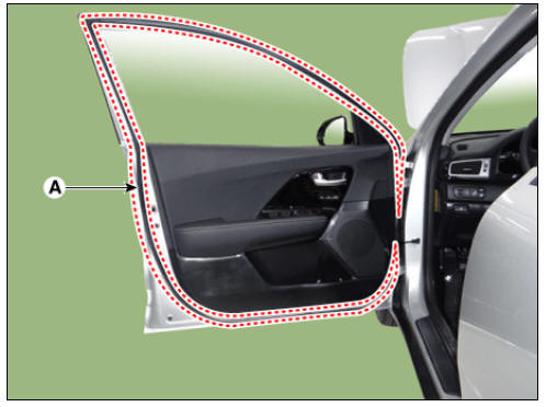 Front Door Side Weatherstrip